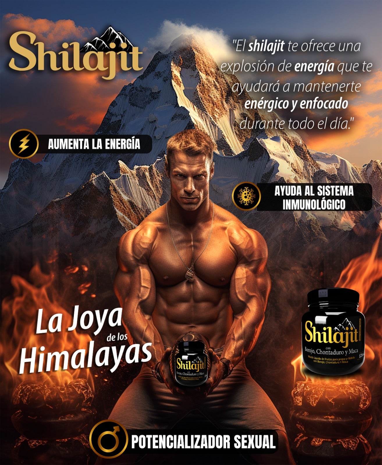 RESINA SHILAJIT PURO 125ml