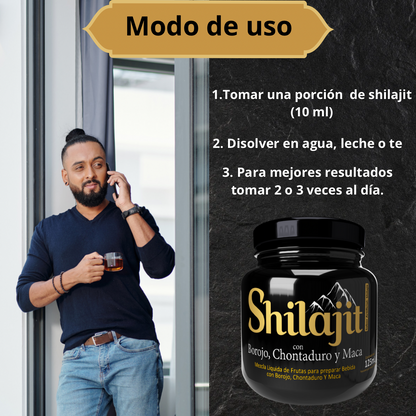 RESINA SHILAJIT PURO 125ml