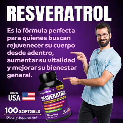 RESVERATROL AMERICANO PURO X2