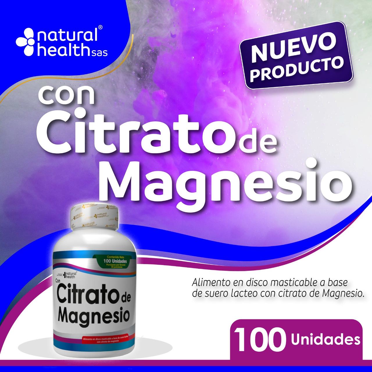 CITRATO DE MAGNESIO X100