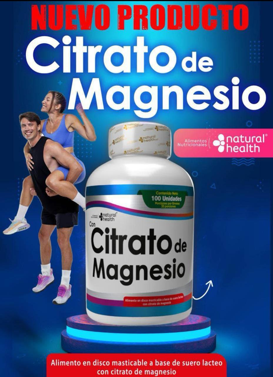 CITRATO DE MAGNESIO X100