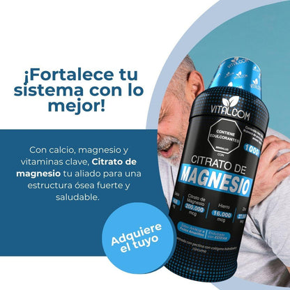 CITRATO DE MAGNESIO PURO Liquido 1000ml