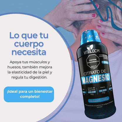 CITRATO DE MAGNESIO PURO Liquido 1000ml