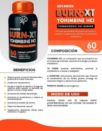 BURN-XT Quemador de grasa